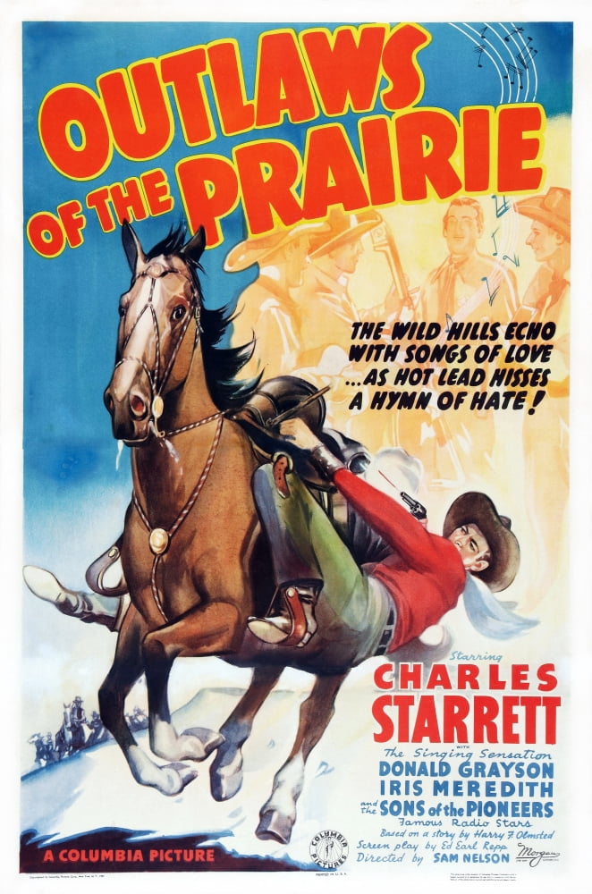 Outlaws Of The Prairie U Canvas Art - (24 x 36)