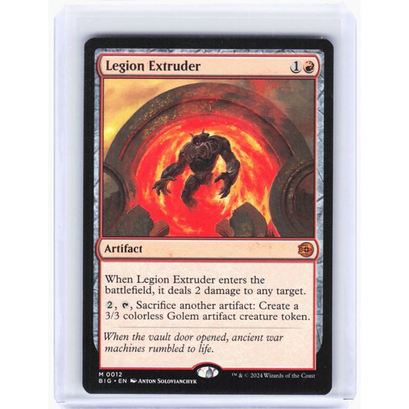 Outlaws of Thunder Junction: The Big Score Legion Extruder Non-Foil Mythic #12