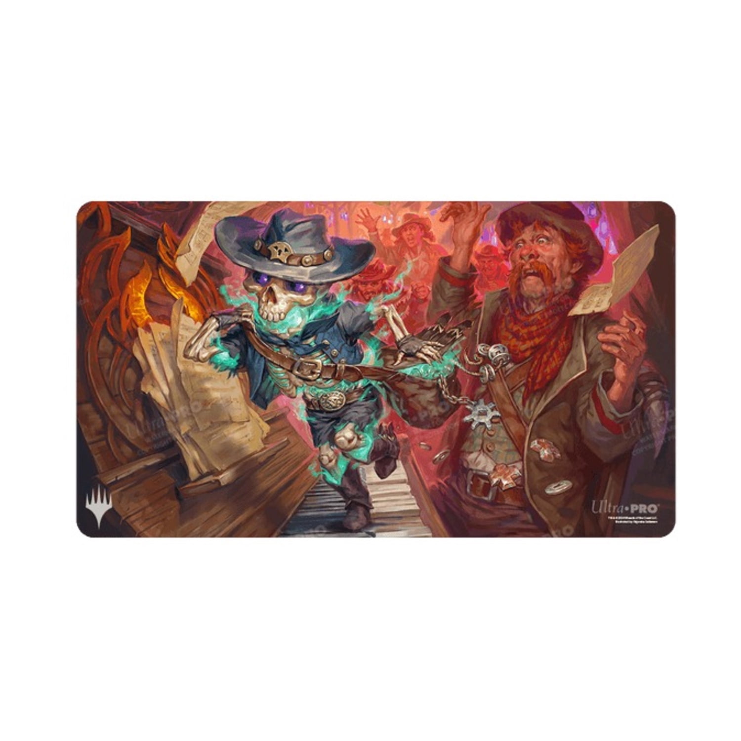 Ultra PRO Magic: The Gathering Playmat - Outlaws Of Thunder Junction Stella Lee Art, 24x13.5"