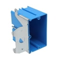 thumbnail image 1 of Outlet Box Adjustable,Blue Single Gang Box,21 Cubic Inch Plastic Outlet Box for Flexibly Adjusted,AWG Standard(1 Pack), 1 of 6
