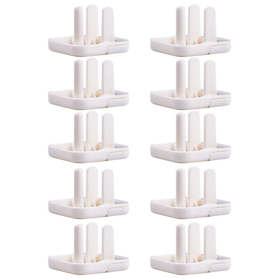 Outlet Covers Baby Proofing (10 Pack) with Hidden Pull Handle Outlet Plug Covers Prevent Electric Shock Hazard Outlet Protector Difficult for Kids to Remove Child Proof Outlet Covers Outlet Cap