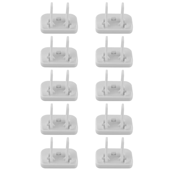 Outlet Covers Baby Proofing (10 Pack) with Hidden Pull Handle Outlet Plug Covers Prevent Electric Shock Hazard Outlet Protector Difficult for Kids to Remove Child Proof Outlet Covers Outlet Cap