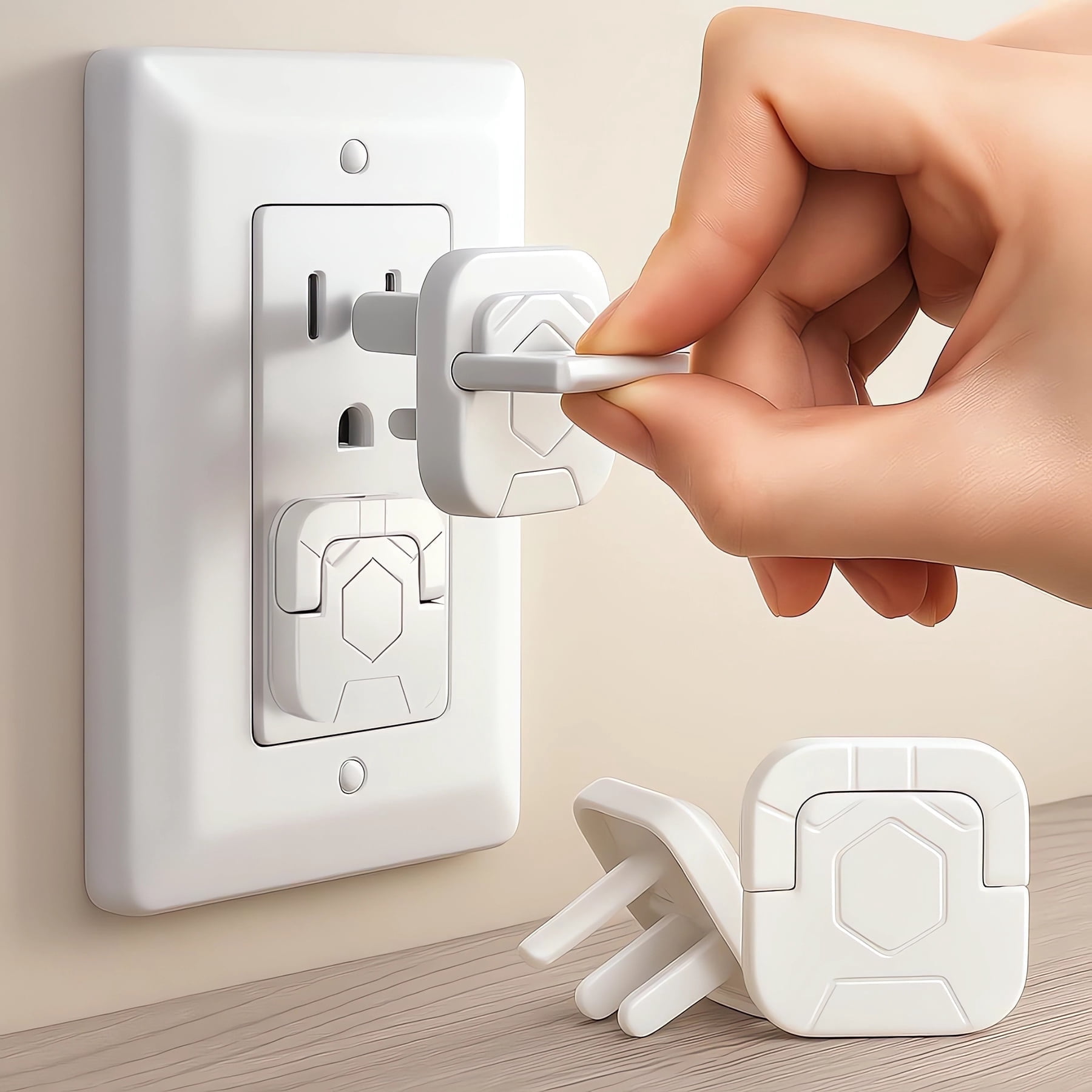 Outlet Covers Baby Proofing Plug (60 Pack) - Child Safety Electric Plug Protectors to Prevent Power Shock
