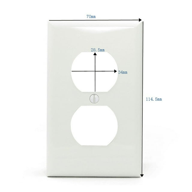Outlet Covers Wall Plates,Standard Size Duplex Outlet Covers