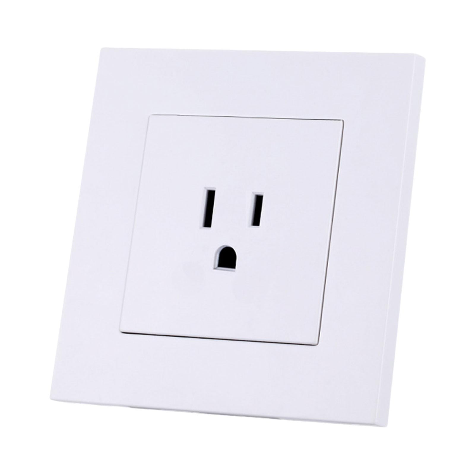 Outlet Power Socket Panel Mount Recessed Socket Panel for Residential Office