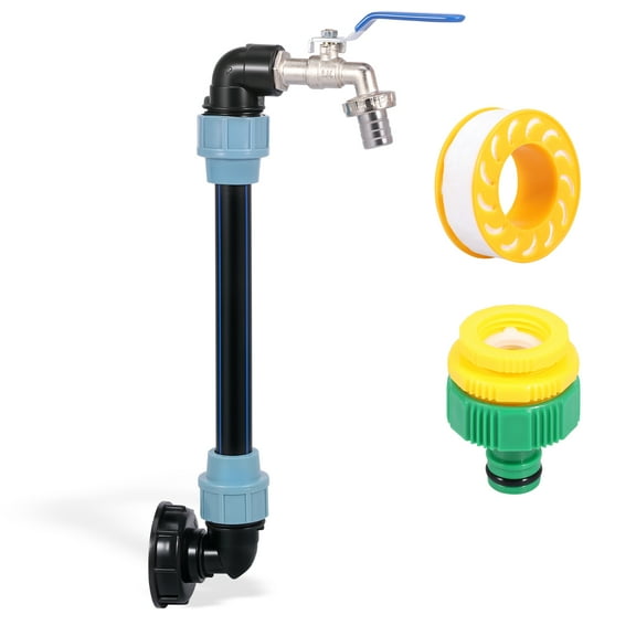 Outlet Tap IBC Adapter Tank Accessories Hose Connection Replacement for 1000 L IBC Container Rainwater Tank Rain Barrel