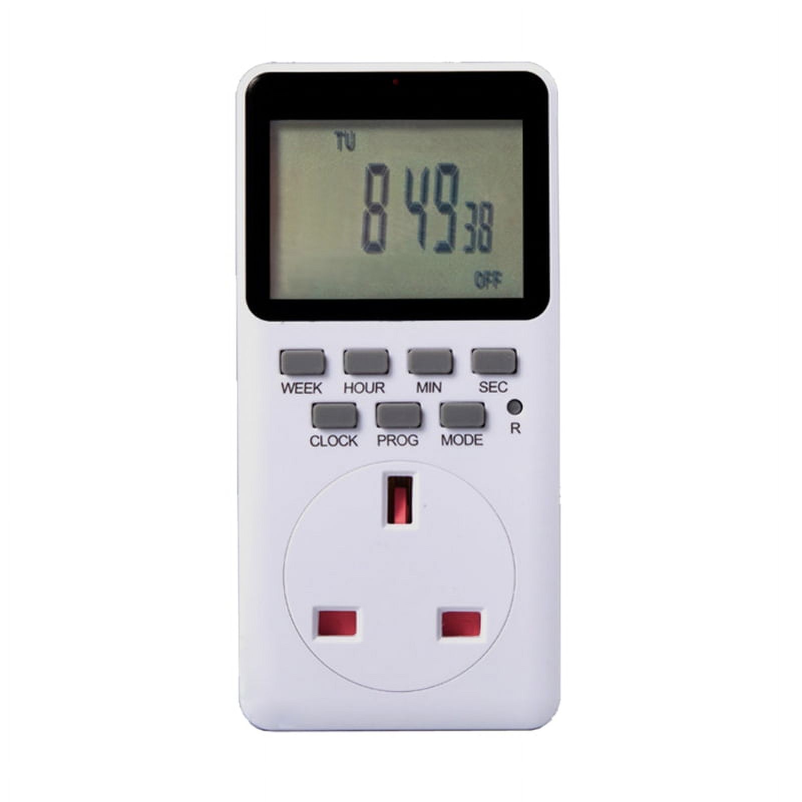 Outlet Timer Digital Programmable Timer Heavy Duty Smart Indoor Timer