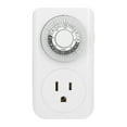 Outlet Timer Mechanical Countdown 15 Minute to 24 Hours 125V US