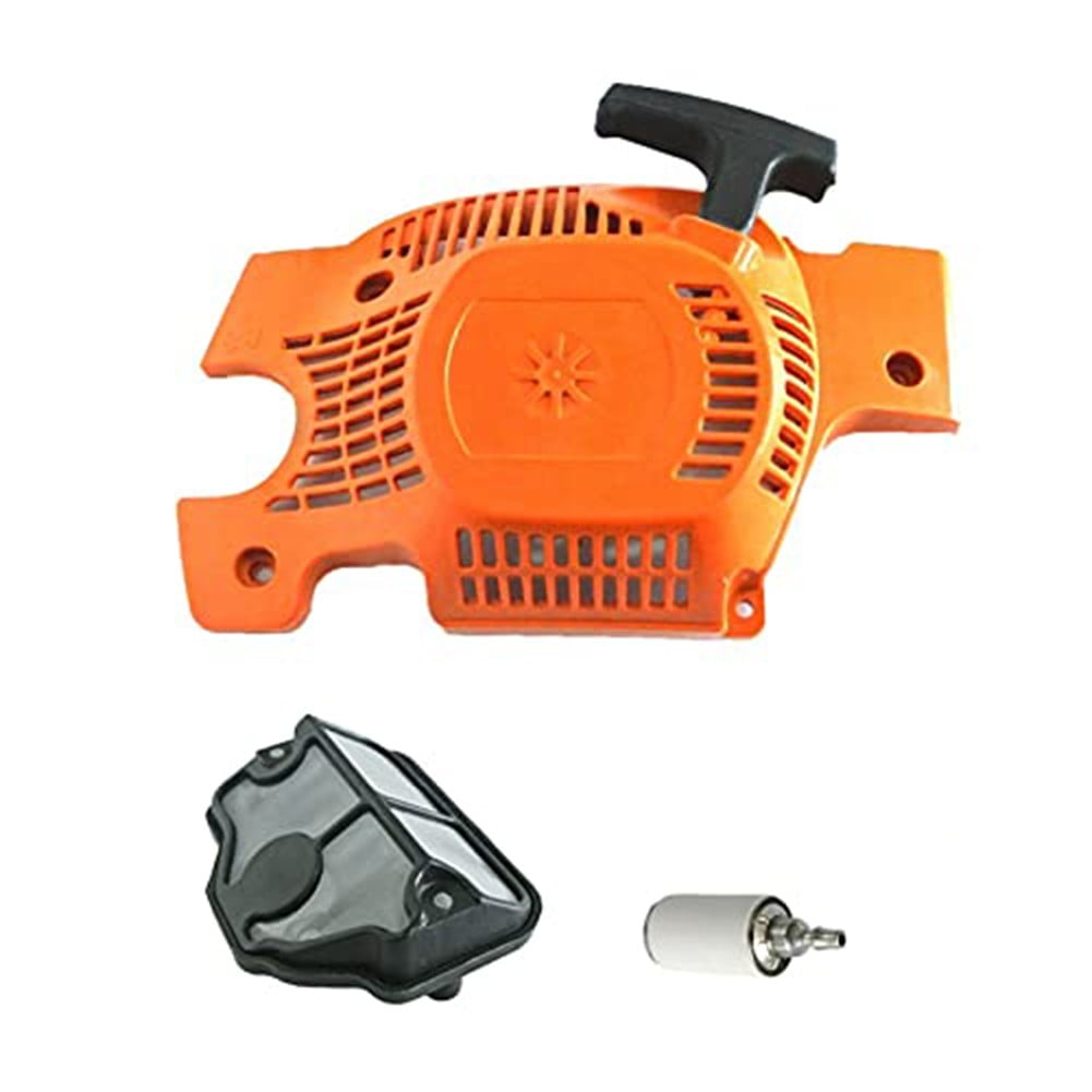 Outlier Backlash Pull Starter And Air Fuel Filter Kit for HS 36 41 136 137 141 142, Lawn Mower Parts & Accessories