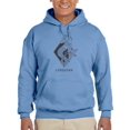 thumbnail image 1 of Outline Zodiac Sign Capricorn Hoodie Men -Image by Shutterstock, Male 3X-Large, 1 of 4