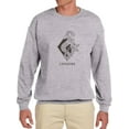 thumbnail image 1 of Outline Zodiac Sign Capricorn Sweatshirt Men -Image by Shutterstock, Male 3X-Large, 1 of 4