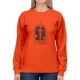 thumbnail image 1 of Outline Zodiac Sign Libra Sweatshirt Women -Image by Shutterstock, Female x-Large, 1 of 4