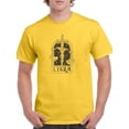 thumbnail image 1 of Outline Zodiac Sign Libra T-Shirt Men -Image by Shutterstock, Male Small, 1 of 4