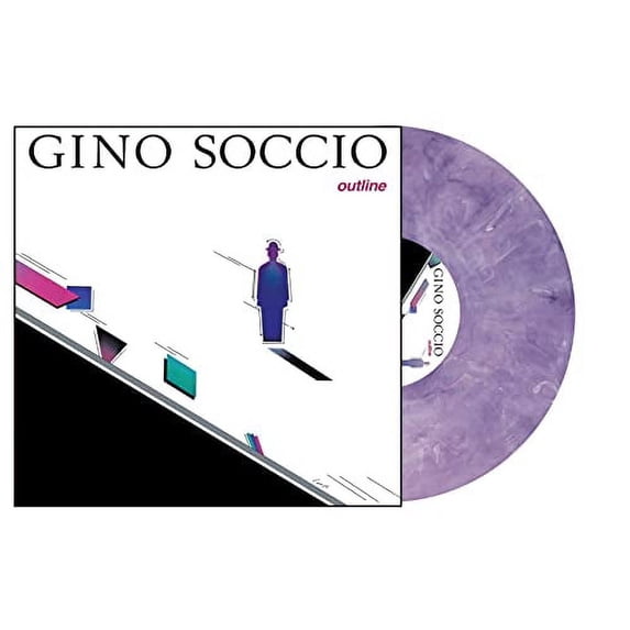 GINO SOCCIO - Outline (Purple Marble Vinyl 160g) - vinyl records