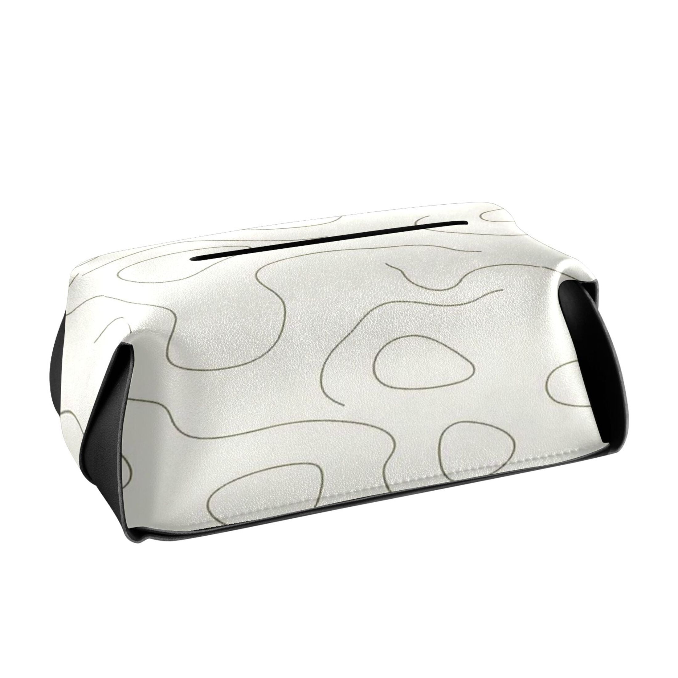 Photo inspiration: Gallery Detail: Outlined Organic Shapes Tissue Holders For Bathrooms Leather Pvc