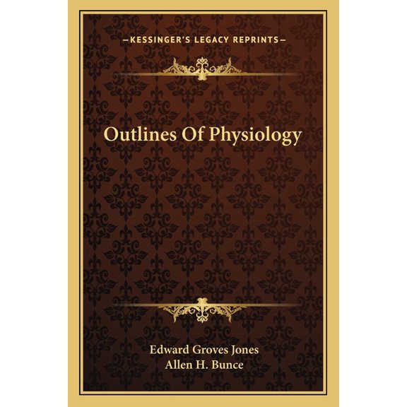Outlines Of Physiology (Paperback)