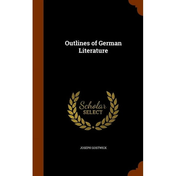 Outlines of German Literature (Hardcover)