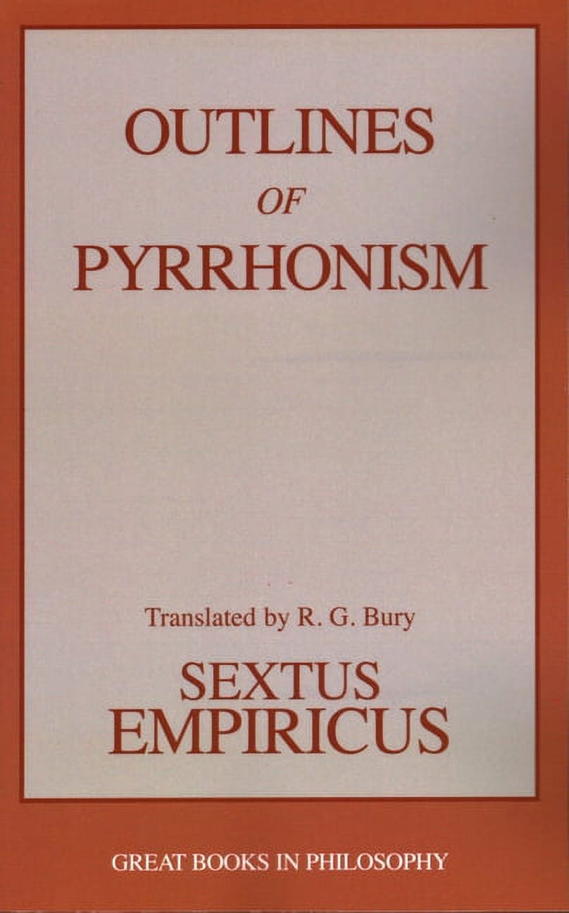 Outlines Of Pyrrhonism Paperback Walmart Outlines of pyrrhonism paperback walmart