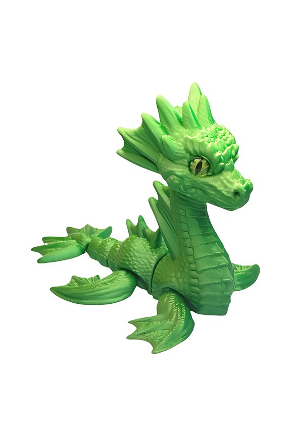 3D Printed Mini Sea Dragon Ornament, Cute Small Sea Dragon with Small Movable Joint, for Family Aquarium Tabletop Leisure Layout