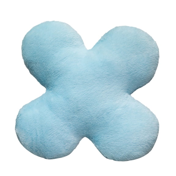 OutmaxHome Cross Pillow, Soft Plush Decorative Throw Pillow for Sofa Bed