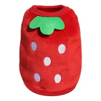 OutmaxHome Dog Sweater, Dog Sweaters for Small Dogs, Warm Soft Pet Clothes for Puppy, Medium Large Cat, Dogs Girl or Boy, Dog Shirt for Winter Christmas