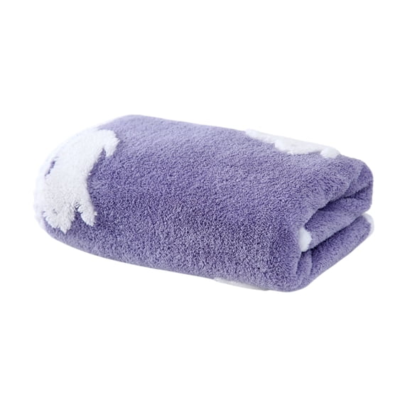 OutmaxHome Easter Bunny Hand Towel,Rabbit Pattern Washcloth Face Towel for Bathroom,Super Soft Highly Absorbent Quick Dry Towels,Easter Gifts,14"x29"