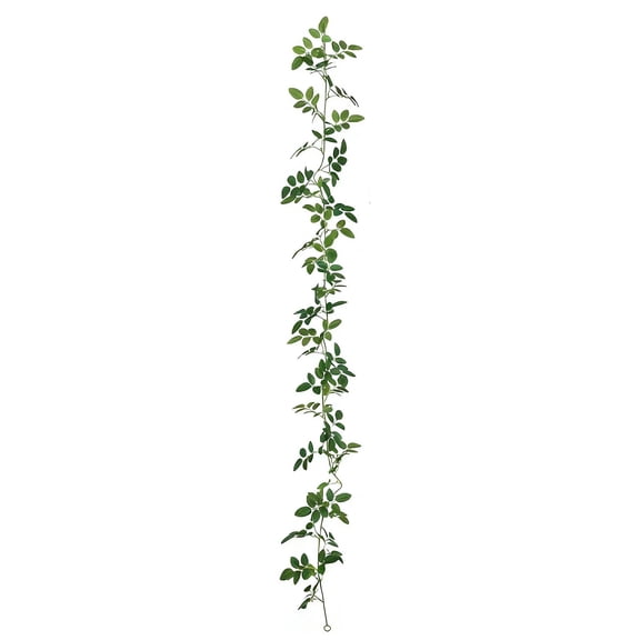 OutmaxHome Easter Spring Rose Leaf Rattan Wedding Plants Vines Easter Decoration