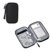 OutmaxHome Electronic Organizer Travel Cable Organizer Bag Pouch Electronic Accessories Carry Case Portable Double Layers Charger Case for Cable, Cords, Charger, Earphone, Power Bank