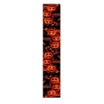 thumbnail image 1 of OutmaxHome Halloween Pumpkin Pattern Table Runner, 13.8x72.8 Inch Holiday Theme Decorative Table Runner, for Holiday Party, Dining Table, Kitchen, Farmhouse, 1 of 7