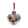 thumbnail image 1 of OutmaxHome Hummingbird Feeder Heart-Shaped Hanging Garden Decor, 1 of 6