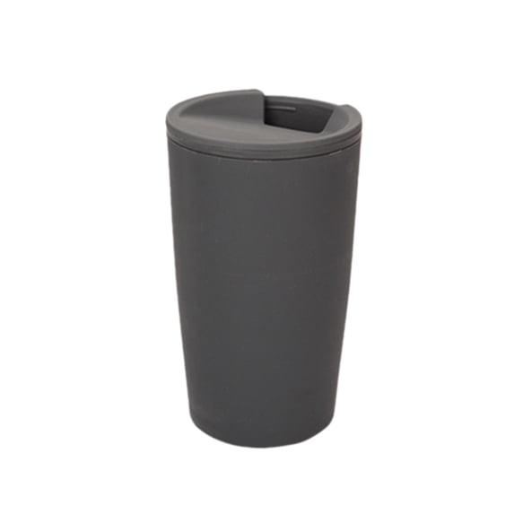 OutmaxHome Insulated Coffee Mug with Lid, To-Go Cup, for Travel, Office, School, Camping, Reusable Plastic