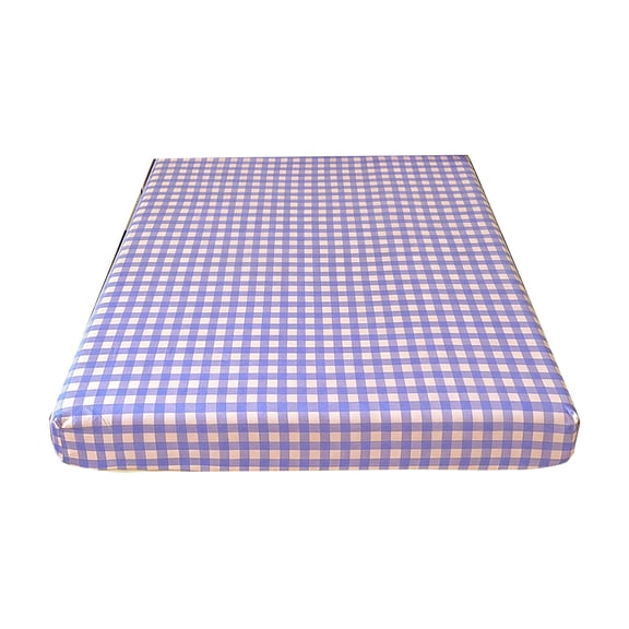 OutmaxHome Lightweight Grid Sheet, Reversible Soft Breathable Sheet, 70.9x86.6 Inch Non-Slip Sheet