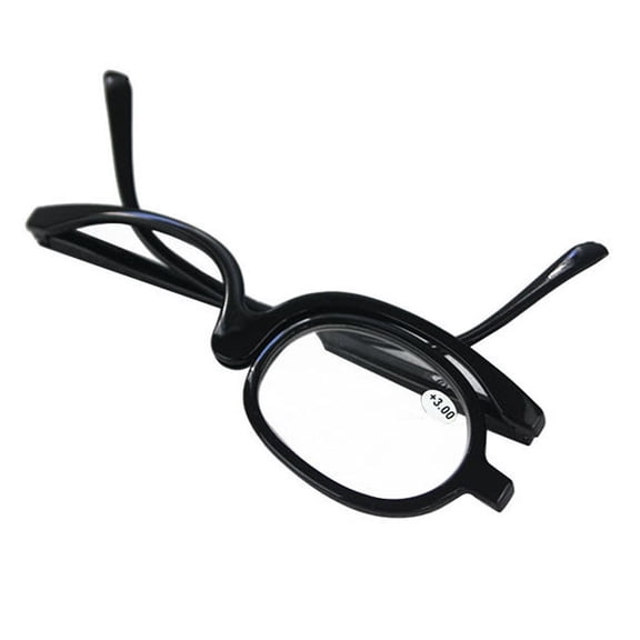 OutmaxHome Makeup Reading Glasses for Women, Durable Foldable and Rotatable Glass
