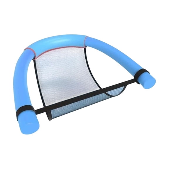 OutmaxHome Pool Noodle Floating Mesh Chair, Water Relaxation Floating Lounge Chair, Pool Accessories & Water Chair