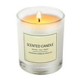 thumbnail image 1 of OutmaxHome Strawberry Vanilla Scented Natural Soy Wax Candle, 11 Hours Long Lasting Slow Burning Candles for Home Decor, Aromatherapy Candle for Stress Relief, 1 of 9