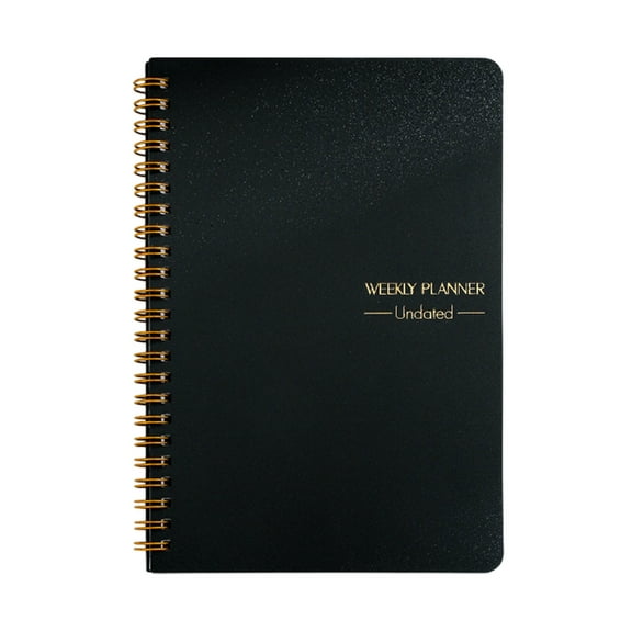 OutmaxHome Undated Daily Planner,Undated Planner with Hourly Schedules, Top Priorities Items and To Do List, Appointment Book for Time Management, 5.8 × 8.2 Inch