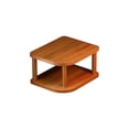 thumbnail image 1 of OutmaxHome Wooden Desktop Corner Storage Holder, 2 Tier Multifunctional Organizer, for Kitchen, Bathroom, Bedroom, Livingroom, 1 of 6