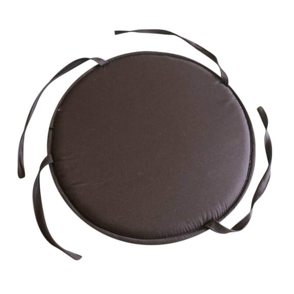 Outoloxit 15" Seat Cushion Indoor Outdoor Chair Cushions Round Chair Cushions with Ties, Round Chair Pads for Dining Chairs Round Seat Cushion Garden Chair Cushions Set for Furnitu