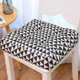 thumbnail image 1 of Outoloxit 4-Inch Thick Square Seat Cushion for Office Chair, Stool, Floor & Sofa - High Density Polyester Fill, Water Resistant, Easy to Clean, Relieves Back Pain from Prolonged Sitting, 1 of 7