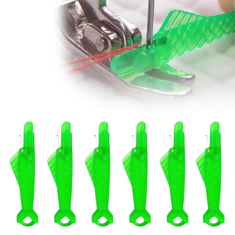2 X Automatic Needle Threader Plastic Easy To Use Stitch Hem Thread Guide Tool Craft