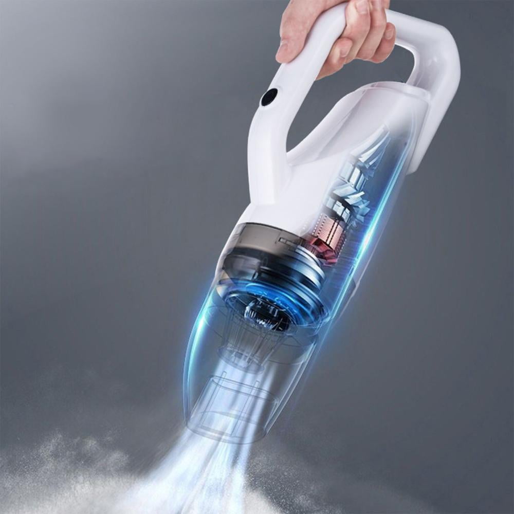 Outoloxit 9000Pa Handheld Vacuum, Wet Dry Vacuum Cleaner Rechargeable Cordless, 20 Mins Runtime Quiet <50dB for Car Home Office, Portable with 3-Layer Filtration & Pet Hair Brush