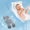 thumbnail image 1 of Outoloxit Babyss Universal Stroller Cool Mat for Babies 0-3 Years, 27.5x13.5 Inch, Instant Cooling with ICE MAX Technology, Breathable Mesh for Stroller and High Chair, 1 of 7