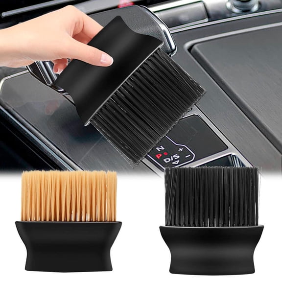 Outoloxit Car AC Vent Cleaning Brush with Soft Bristles for Auto Interior, Keyboard and Blinds - Efficient Multi-Purpose Cleaning Tool