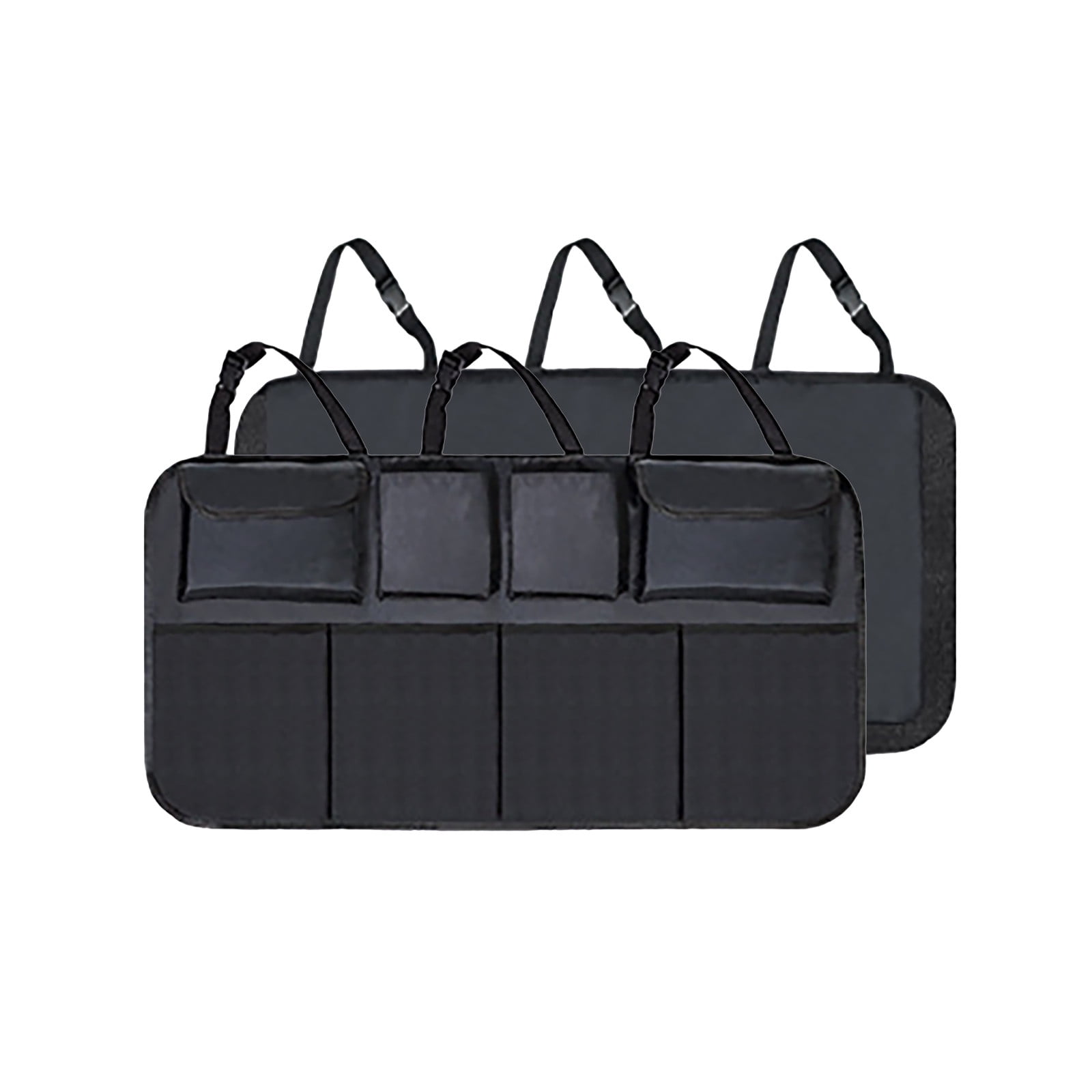 KARELLS Car Organiser, Back Seat Protector Car, Pack Of 2 Back Seat Organiser, Seat Protector Car Backrest, Backrest Protection, Car Backrest Protection, Car Children, Backrest Bag For Car Seats