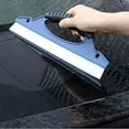 thumbnail image 1 of Outoloxit Car Snow Ice Scraper and Water Squeegee, 18'' Multi-Function Windshield Wiper with Ergonomic Bow Handle for Easy Snow Removal, Car Washing, and Glass Cleaning, Safe on Paint, 1 of 7