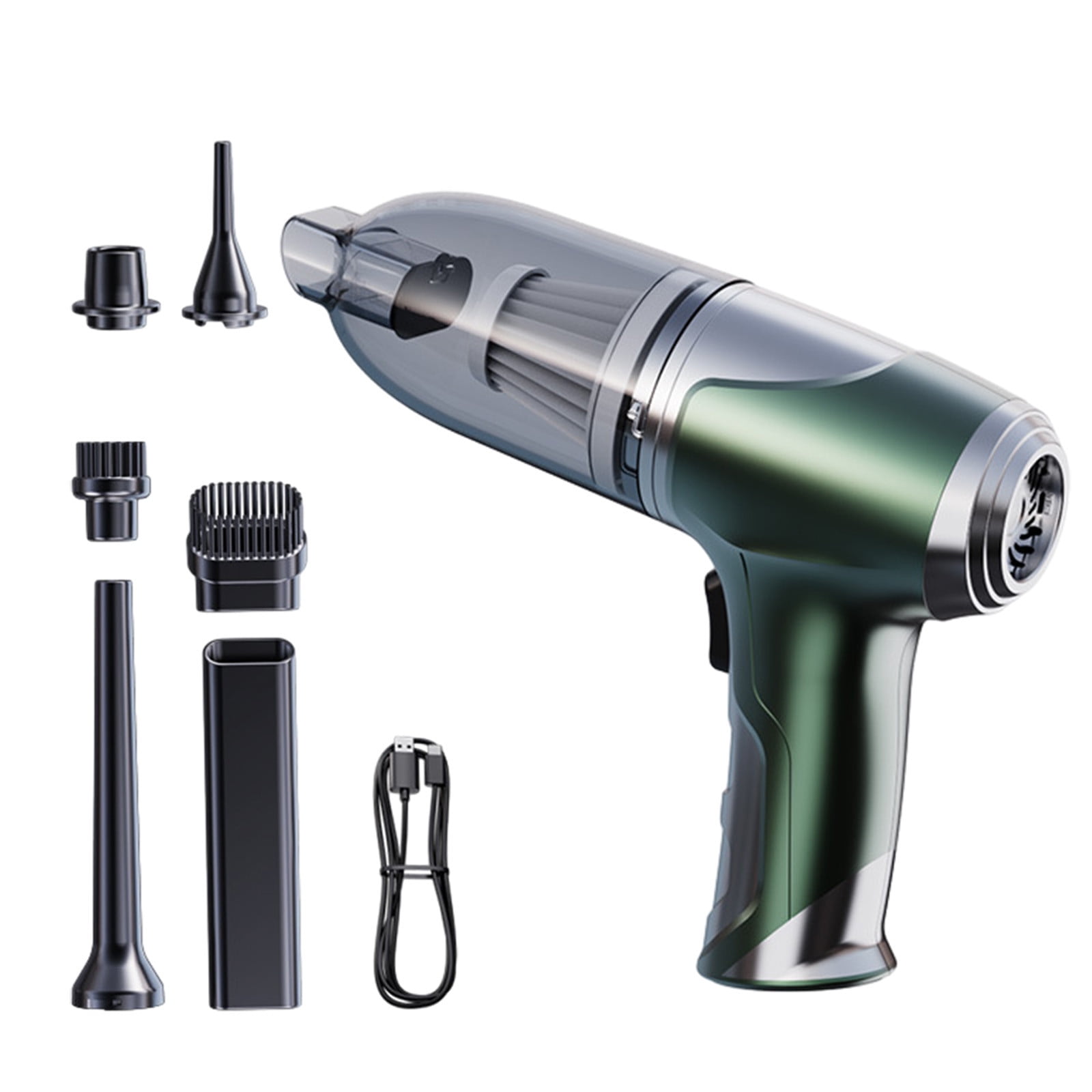 Outoloxit Car Vacuum Cleaner 9000 Pa Powerful Suction Rechargeable