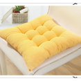 thumbnail image 1 of Outoloxit Comfortable 20x20 Inch Seat Cushion for Office, Home and Car - Machine Washable, Non-Slip, Reversible with Pearl Fiber Fill, 1 of 7