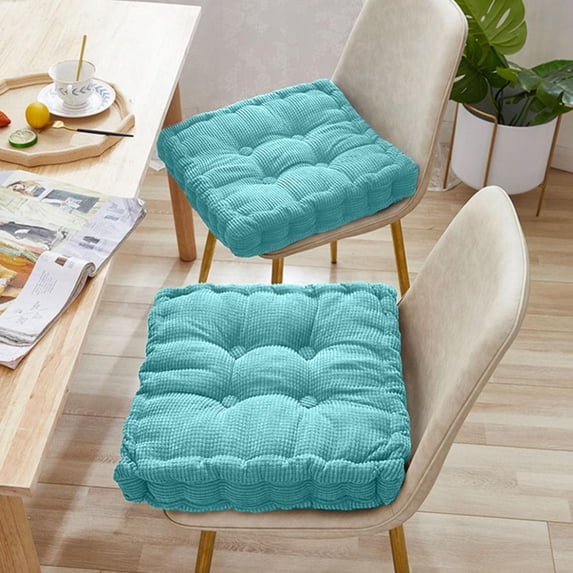 Outoloxit Corduroy Floor Cushion Pillow 40x40 Inch for Living Room, Tatami, Yoga and Reading - Soft Portable Mat Perfect for Holiday Gifts