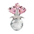 thumbnail image 1 of Outoloxit Crystal Rose Bouquet Glass Flower Decor, Valentines Day Gift for Her, Home Tabletop Decorations for Wedding Anniversary, Sparkling Centerpiece for Christmas, 1 of 8