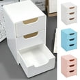 thumbnail image 1 of Outoloxit Desktop Drawer Organizer, Stackable Plastic Storage Box with Sliding Drawer for Bedroom, Kitchen, Office, and Bathroom, 1 of 8